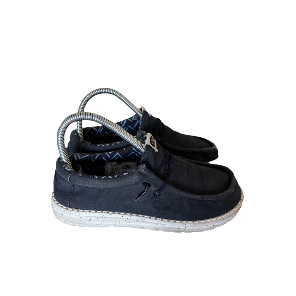 Hey Dude Wally Youth YT4 Kids Stretch Slip‎ On Shoes School Walking Play Outdoor